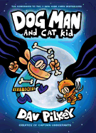 Dog Man and Cat Kid Book Cover Image