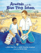 Armando and the Blue Tarp School Book Cover Image