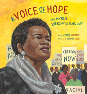 A Voice of Hope: The Myrlie Evers-Williams Story Book Cover Image