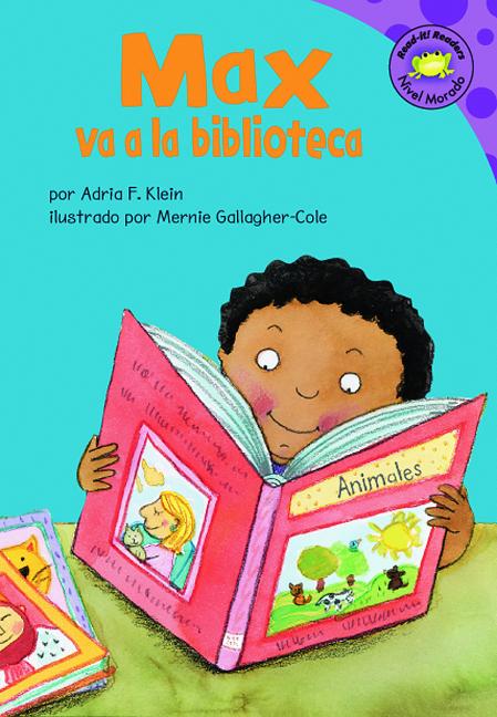 Max va a la biblioteca
